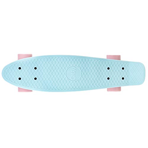 Cal 7 22.5" Complete Mini Cruiser Plastic Skateboard (Lily) - Thumbnail 4