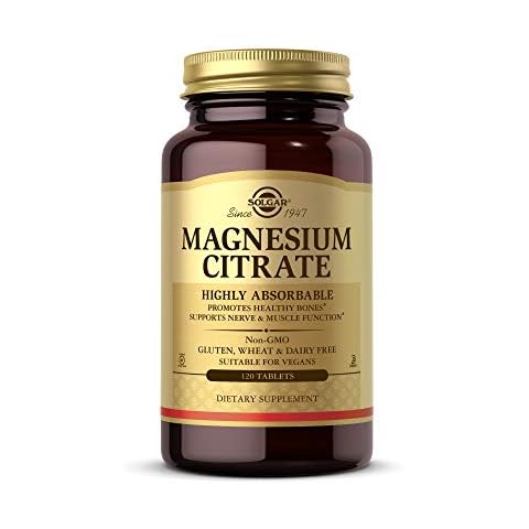 Solgar Magnesium Citrate Tablets Cover