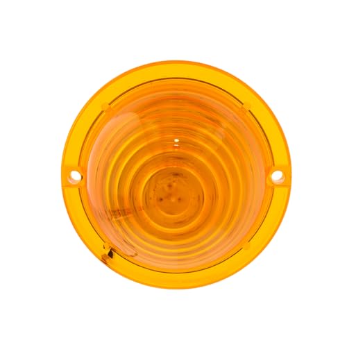 United Pacific 38278 13LED Beehive Truck-Lite Style Cab Light, Polycarbonate Lens, Sealed Housing, DOT/SAE P2, IP67 – Amber LED/Amber Lens - ONE Unit
