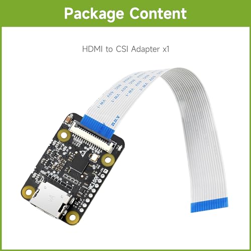waveshare HDMI to CSI Adapter, Compatible with Raspberry Pi 4B/3B+/3B/Pi Zero/Zero, Support 1080p@30fps Support from HDMI Input Backward Compatible - Image 3