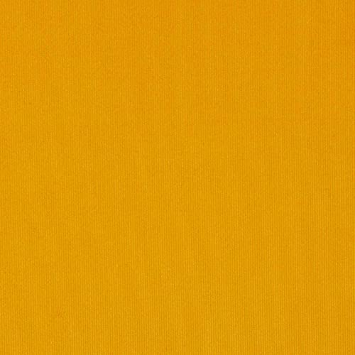 Tissu en velours de coton bébé jaune de qualité supérieure pour couture douce