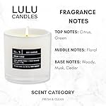 Lulu Candles | Fresh Linen | Smells Clean & Crisp | Luxury Scented Soy Jar Candle | Hand Poured in The USA | Highly Scented Long Lasting (9 Oz.) - Image 2