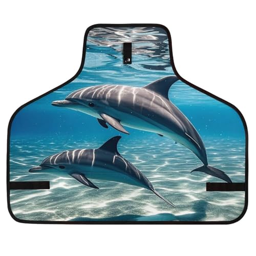 Delantal para trabajo con ajuste y bolsas BTCOWZRV miniatura 1