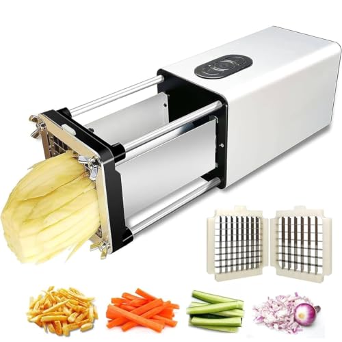 Cortadora eléctrica para papas fritas de acero inoxidable