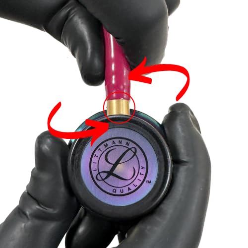 kit Estetoscópio Littmann Classic lll Framboesa Rainbow + Case + Esfigmo + Lanterna