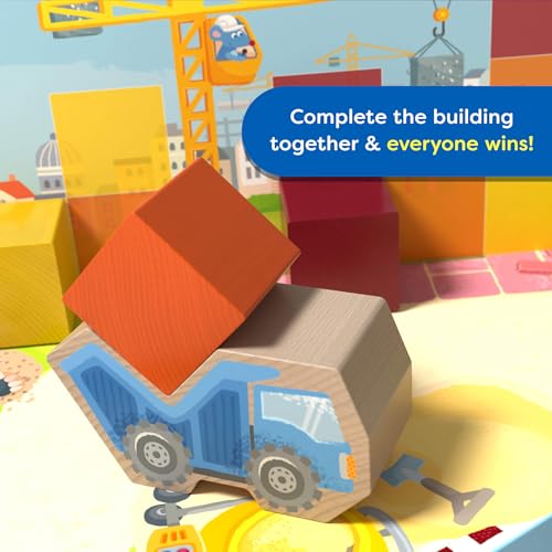 Image of HABA My Very First Games - Block by Block Toddler Construction Building Game for Ages 2+