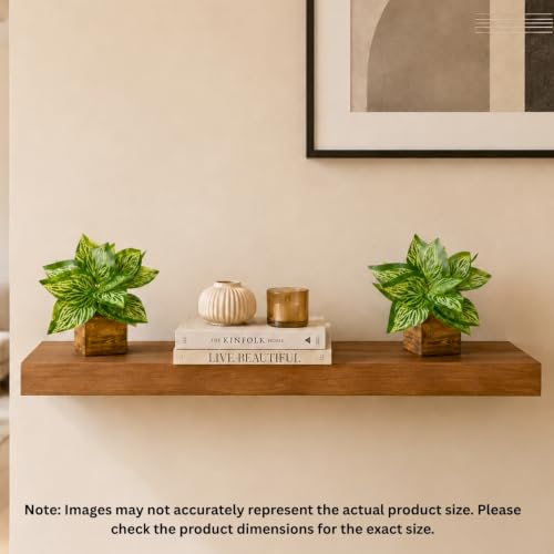 Image of DecoreBugs Artificial Real Touch Flower Plant with Pot (Pack of 2), 16 cm Height, Decorative Faux Floral Plant for Home, Office, Living Room, Bedroom, Table & Shelf Decor
