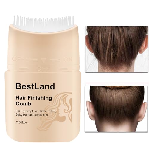 Image of Hair Finishing Stick, Upgraded Hair Tamer Stick with Built-In Comb for Effortless Styling Refreshing Not Greasy Feel Shaping Gel Cream Hair Wax Stick Fixing Bangs Cream (2.8 Ounce (Pack of 1))