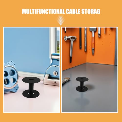 Carretes de cable de extensión organizador multifuncional 6 piezas 4