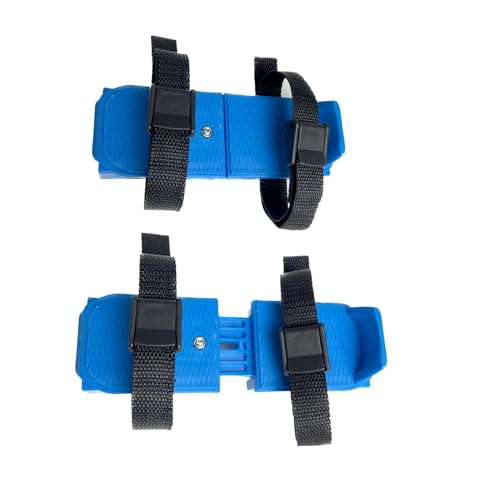 HSOKEW Toddler Ice Skates, Double Runner Skates Adjustable Kid Ice Skates with Fastener Strap Training Support Learn to Skate for Outdoor, Birthday Gifts, Suitable for US Y6-Y13, EU24-30