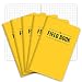 Field Notebook - 3.5"x5.5" - Yellow - Graph Memo Book - Pack of 5