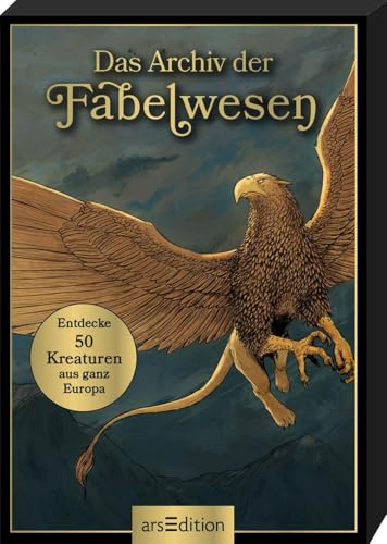Das Archiv der Fabelwesen: Entdecke 50 Kreaturen aus ganz Europa | Sammelkarten für alle Fans von Fabelwesen und Fantasygestalten