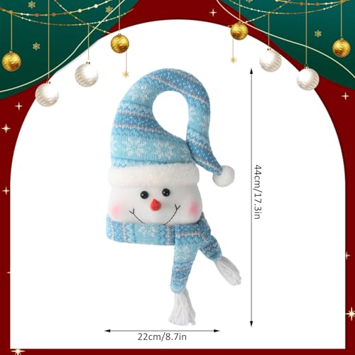 Adorno para árbol de Navidad de muñeco de nieve: noches mágicas en familia 3