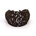Lace Flower Headband - Lace Hairband Black Flowers Head Wrap Women's Classic Hairband Hair Accessory (Coffee Strip)