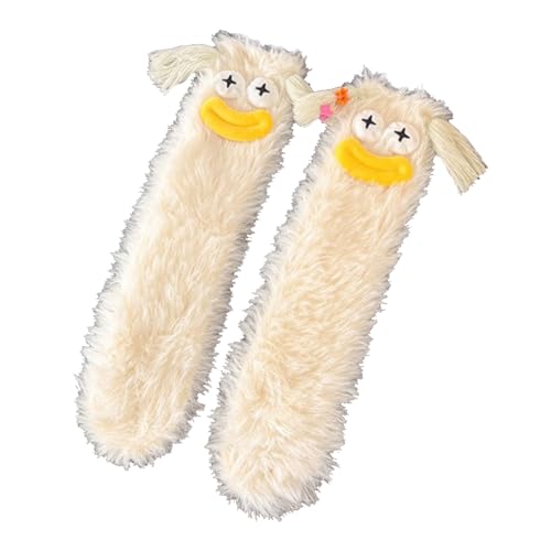 Image of TFTSR Crazy Funny Fuzzy Silly Socks for Kids Women,Girls Fluffy Slipper Novelty Fun Socks,Boy Men Cute Cozy Soft Animal Socks