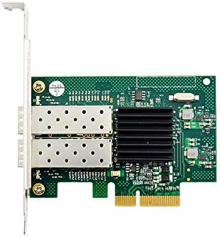PCI-E Dual Port 2 x SFP Ethernet 10/100/1000Mbps Gigabit LAN Card Network Interface Controller Card for Intel 82576EB Chipset Full/Low Profile Bracket