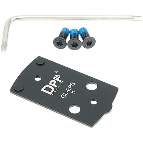 DPP Titanium Adapter Plate for Glock 43X/48 MOS Hellcat OSP Holosun EPS - GL-EPST Cover