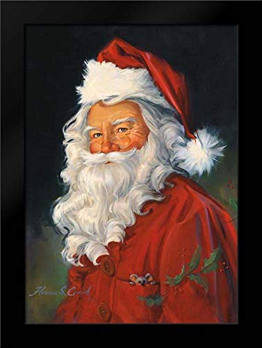 Amazon.co.jp: Comish、Susan作 サンタクロース フレーム入りアート