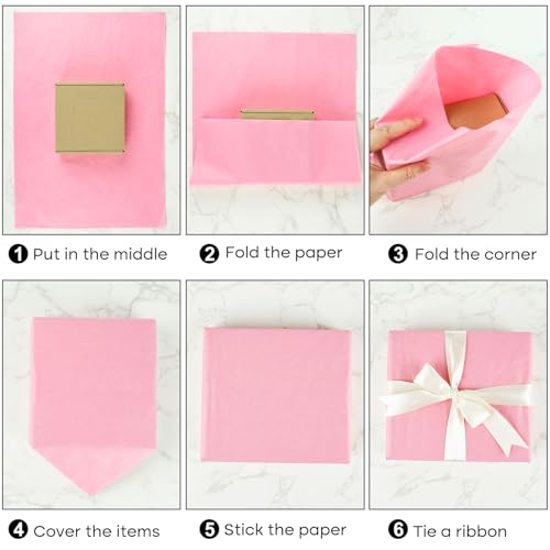 Image of NEBURORA Assorted Color Tissue Paper Set 60Sheets 10 Colors Gift Wrap Paper | Art Paper Crafts, Suitable for Festival DIY, Gift Packaging, Crafts, Birthday, Theme Party Decoration