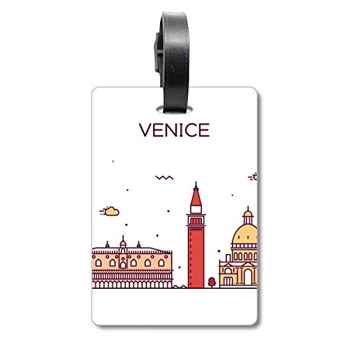 Étiquette de voyage Venise Italie pour éviter la perte de valise