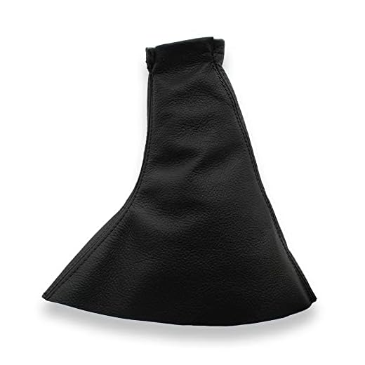 Para OPELMERIVA Modelos 2002 a 2010 Funda para Palanca de Cambio 100% Piel Color Negro