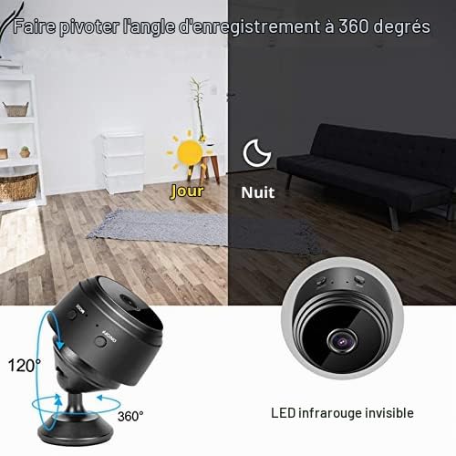 Camera Ip Sans Fil,Camera Ip Sans Fil,Mini 5G Wireless Wifi Camera 1080P Hd,Caméra De Sonnette Sans Fil,Caméra Sans Fil Pour Animaux De Compagnie,Mini Caméra,Caméra De Sécurité Wifi Abs Sans Fil