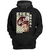 MISOTO68 Eren Yeager Hoodie, Attack on Titan Hoodie, Shingeki no Kyojin Hoodies, Corps Survey -...