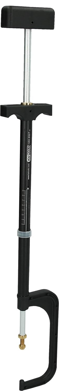 KS TOOLS Mesureur d'épaisseur de disque de frein, 0-35 mm 300.0507