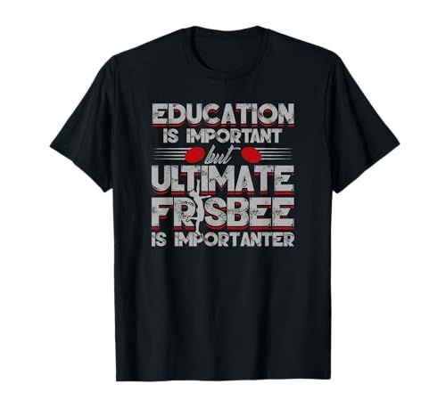 Funny Cool Ultimate Frisbee T-Shirt Ultimate Player Gift Tee T-Shirt
