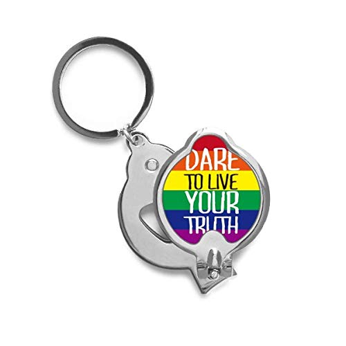 Coupe-ongles arc-en-ciel LGBT cadeau symbolique et utile pour proche