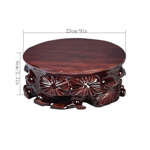 Support pour bonsaï grand format socle en bois de vase et base de décoration - 2