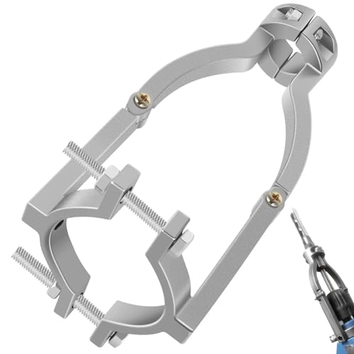 Carbon Steel Square Hole Drill Bit Adapter Attachment for Drill Press Mortise Machine, Square Hole Drill Fixing Bracket Parts