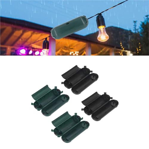 Couvercle de rallonge extérieure pour protéger les branchements électriques du jardin - 3