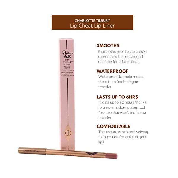 CHARLOTTE TILBURY LIP CHEAT PILLOW TALK MEDIUM #2 (Warm berry-pink lip liner pencil)
