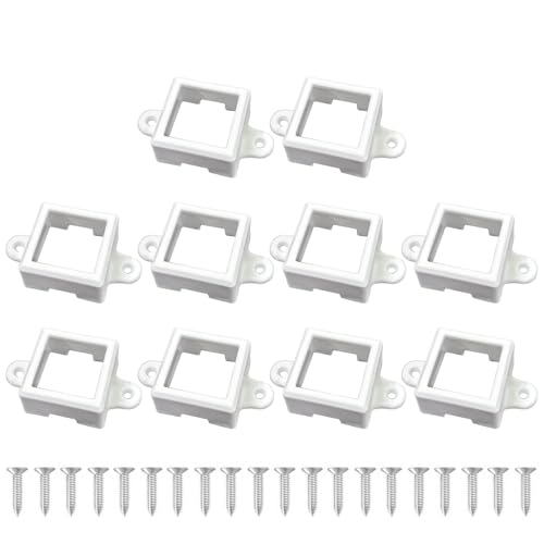 屋外 LED ライト取付クリップネジ付きパティオブラケット中庭ガーデンクイックインストール中庭 LED ライト固定ブラケット