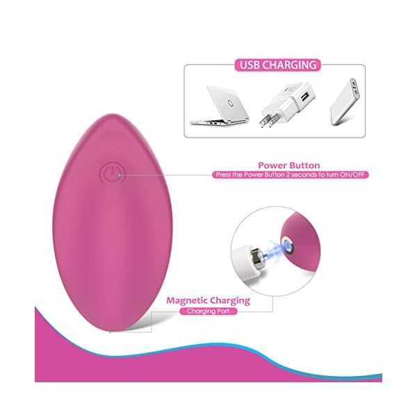 AL’OFA Stillmassagegerät, Laktaion Massagegerät, Stillunterstützung, Brustmassagegerät, wasserdicht, 10 Modi, USB… – Bild 6