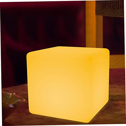 Veilleuse LED carrée blanche 5W avec télécommande et charge USB iplusmile - 5
