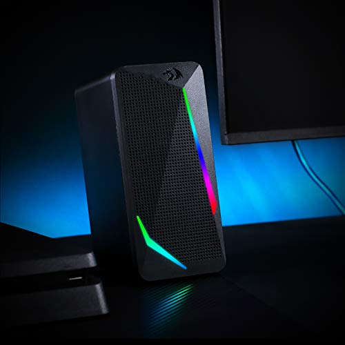 Redragon 683729740 Gs510 Rgb Desktop Speakers, 2.0 Channel Pc Computer Speaker thumb #7