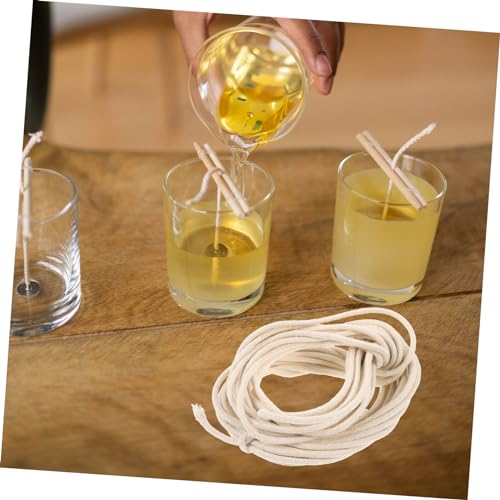 Mecha de algodón para lámparas de aceite paquete a granel miniatura 3