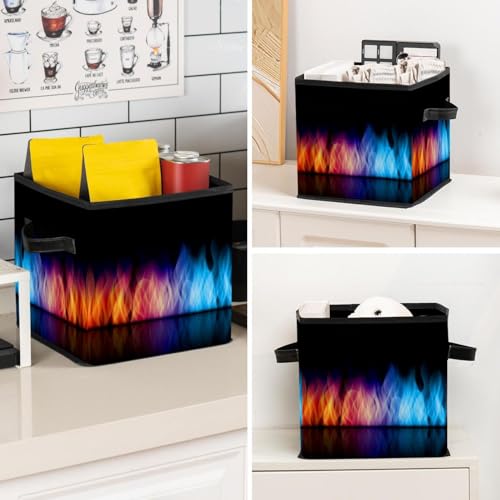 Boîte de rangement pliable cube pour éliminer le désordre du placard - 8