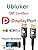 Ubluker 10K 8K DisplayPort 2.1 Cable 54Gbps 6.6 FT, Certified DP to DP Cord 4K 240Hz 165Hz 144Hz 120Hz 10K 8K 120Hz Nylon Braided UHBR HDCP2.3 FreeSync G-Sync RTX5090 Gaming Monitor PC Projector