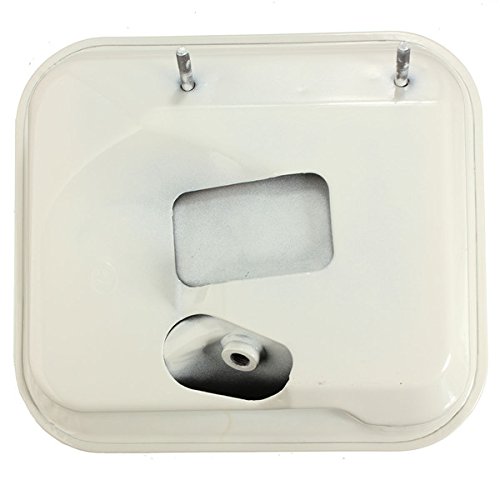 YONGYAO Tanque de Gas Combustible con Filtro Blanco de la Tapa del Gas Llave de Purga de Honda GX160 5.5 HP