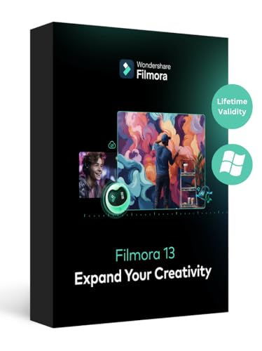 Image of [Version] Filmora 13 Video Editor | 1 Device - Lifetime Validity with Updates for All Future Versions | License Transferable to New PC