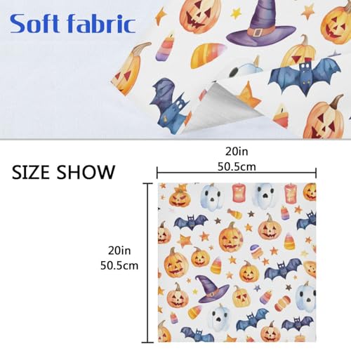 Servilletas de Tela Halloween Multicolor Pack 6 miniatura 6