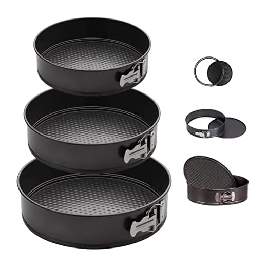 Conjunto 3 Formas Redondas De Metal Com Fundo Removível