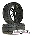 GRP GTX01-S5 GT - TO1 Revo Belted Pre-Mounted 1/8 Buggy Tires (Black) (2) (S5)