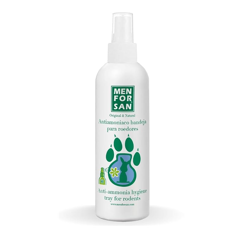 Neutralizador de Amônia para Bandejas de Gatos e Pequenos Roedores MENFORSAN 125 mL