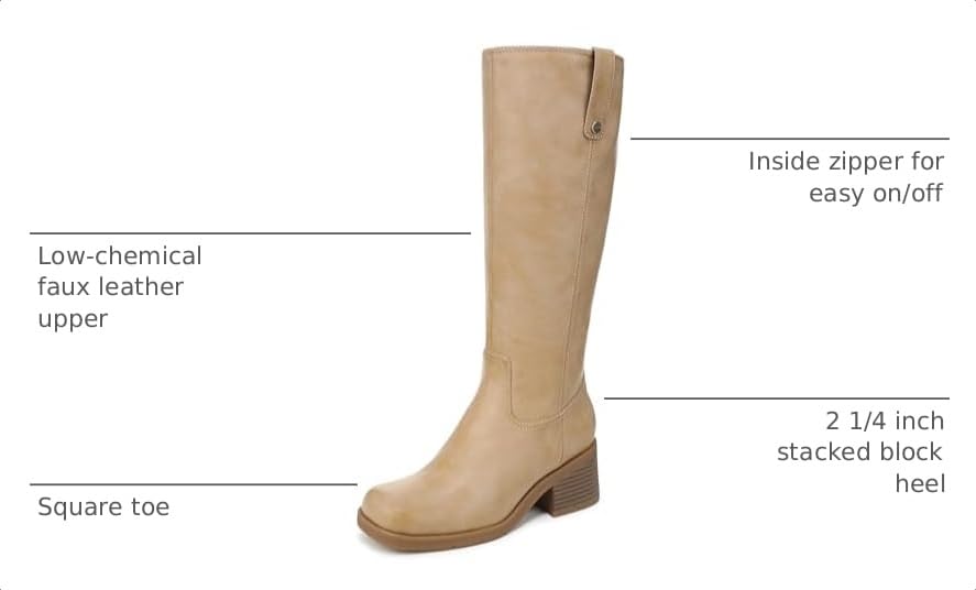 Dr. Scholl's Women's Joplin Knee High Boot Warm Tan - Medium Calf 6 M - image 3
