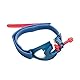 Zarys SRI-N Endotrachealtubushalter, Steril, Horizontal Fixation, Blau/Rot, 100 Stück