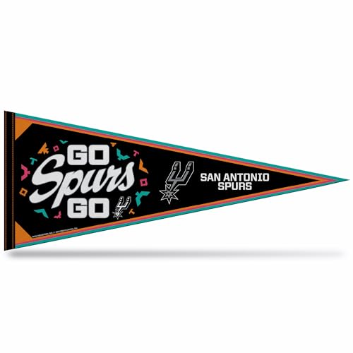 Image of Rico Industries NBA Basketball 12 inch x 30 inch Felt Wall Decor Pennant - Great for Home /Bed Room /Man Cave Decor